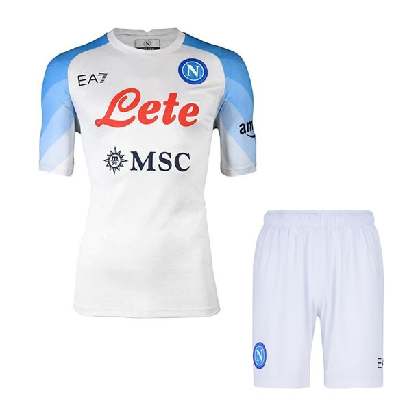 Camiseta Napoli Replica Segunda Ropa Niño 2022/23